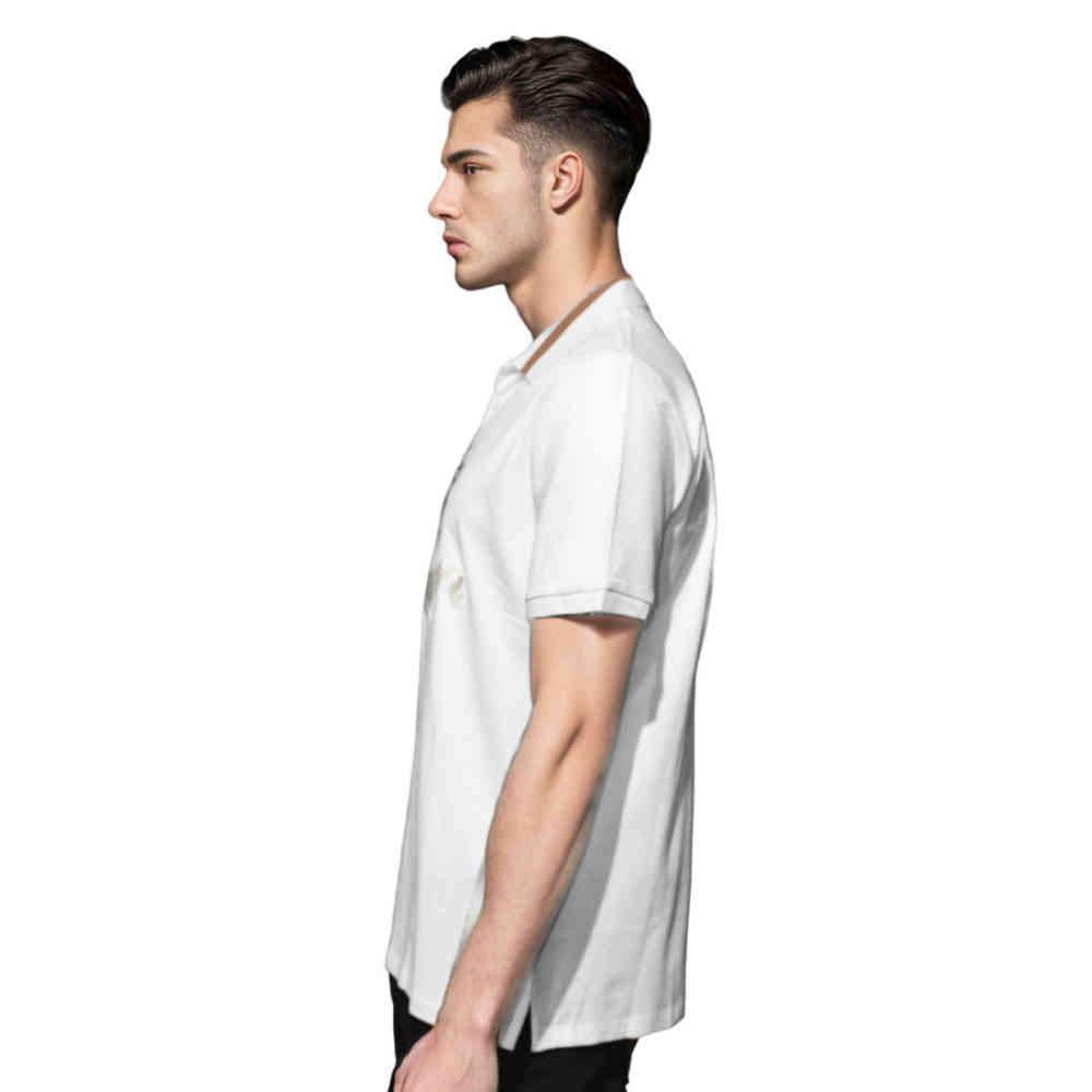 Dior Printed White Premium Quality Polo T-shirt-2