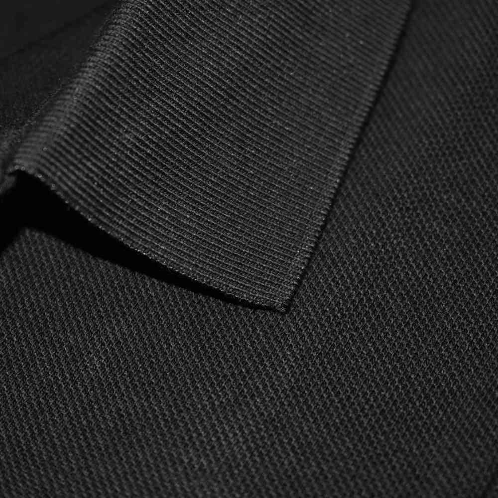 Fendi Black Premium Quality Polo Tees-4