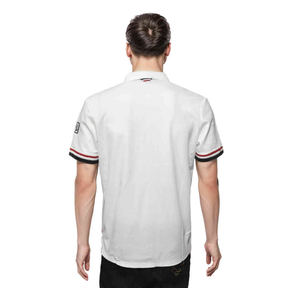 Moncler Logo-patch on Sleeve White Premium Polo T-shirt-1