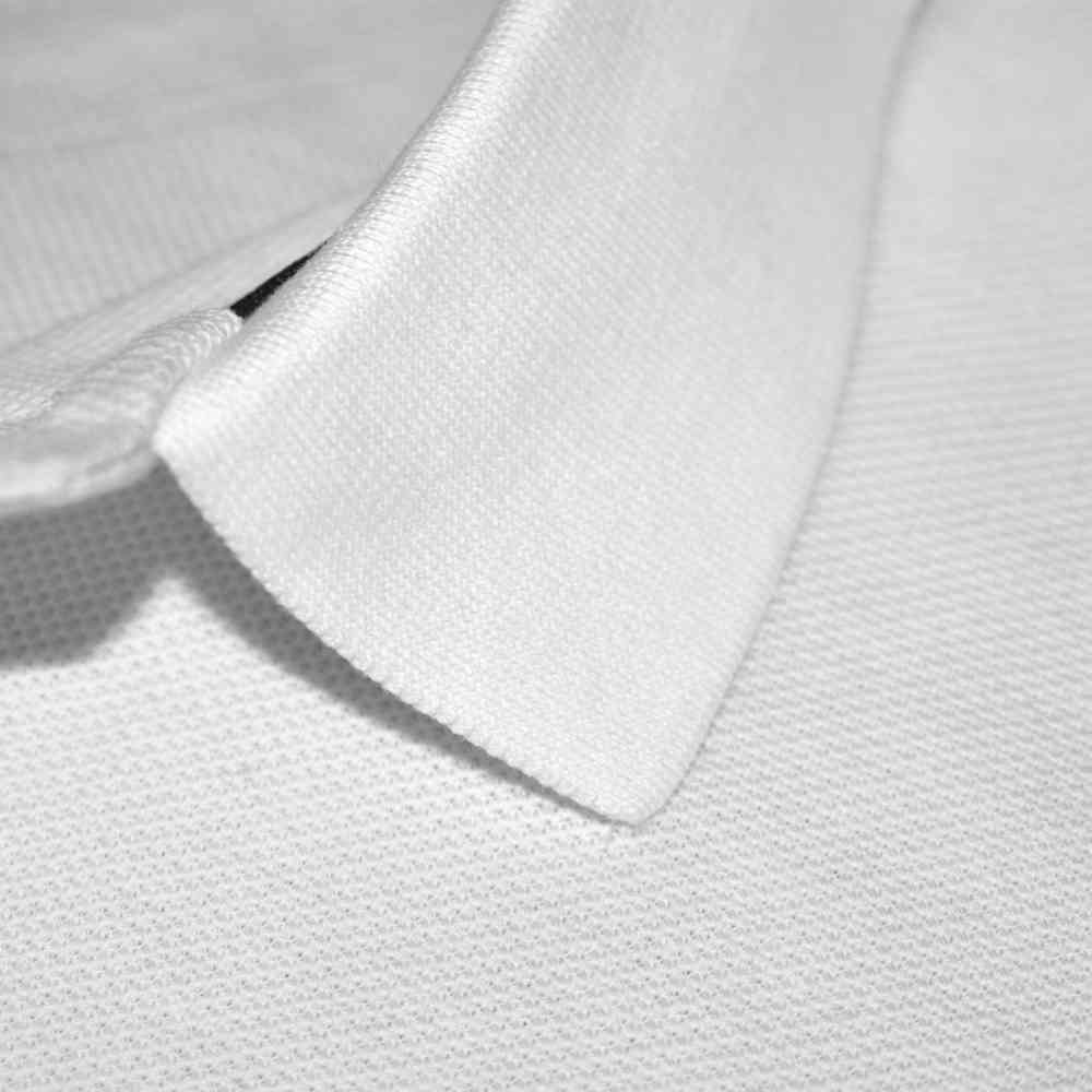 Moncler Logo-patch on Sleeve White Premium Polo T-shirt-3