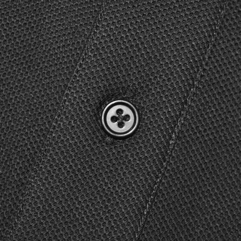 Moncler Logo-patch on Sleeve Black Premium Polo T-shirt-4