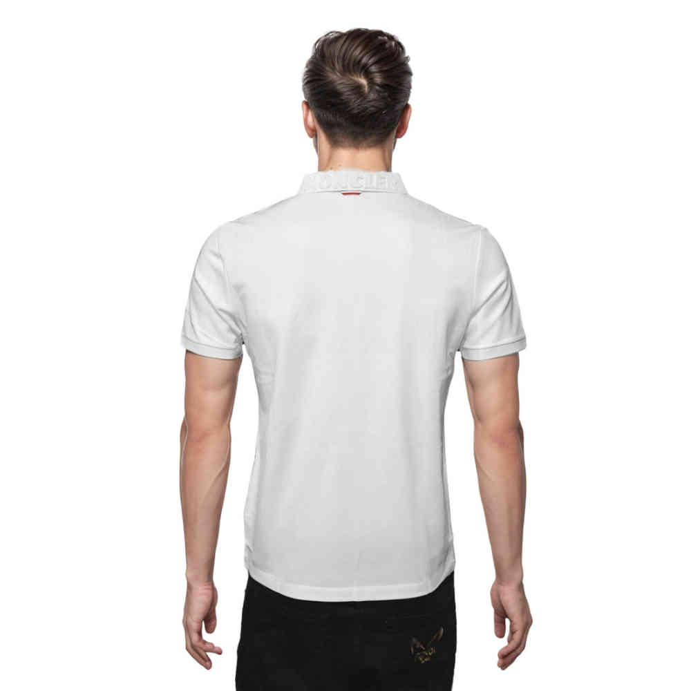 Moncler White Premium Quality Polo T-shirt-1