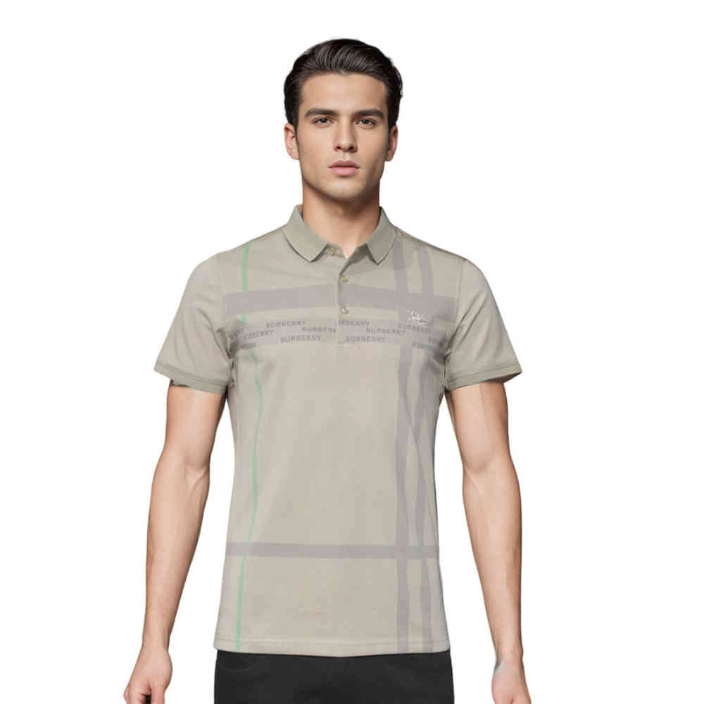 Brown Burberry Green Premium Quality T-Shirt