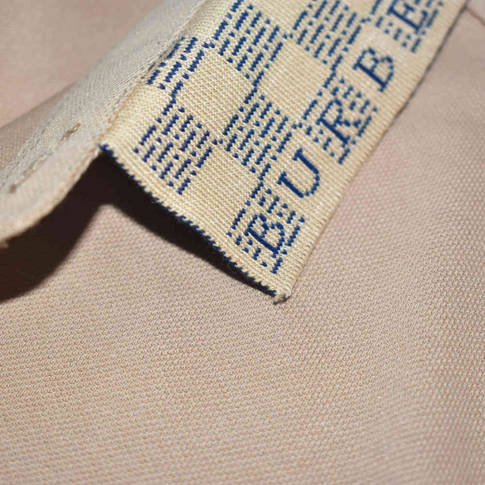 Burberry TB Monogram-Embroidered Brown Polo T-shirt-4