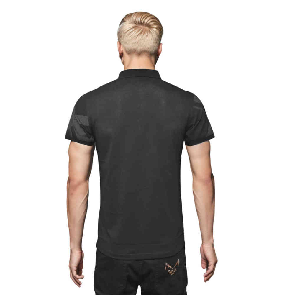 Burberry Black Checks Printed Polo T-shirt-1