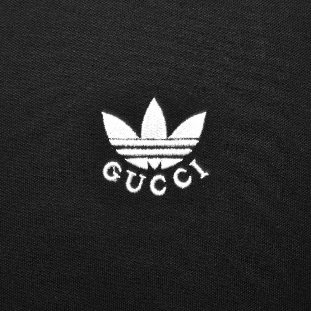 Gucci x Adidas Black Premium Quality T-shirt-3