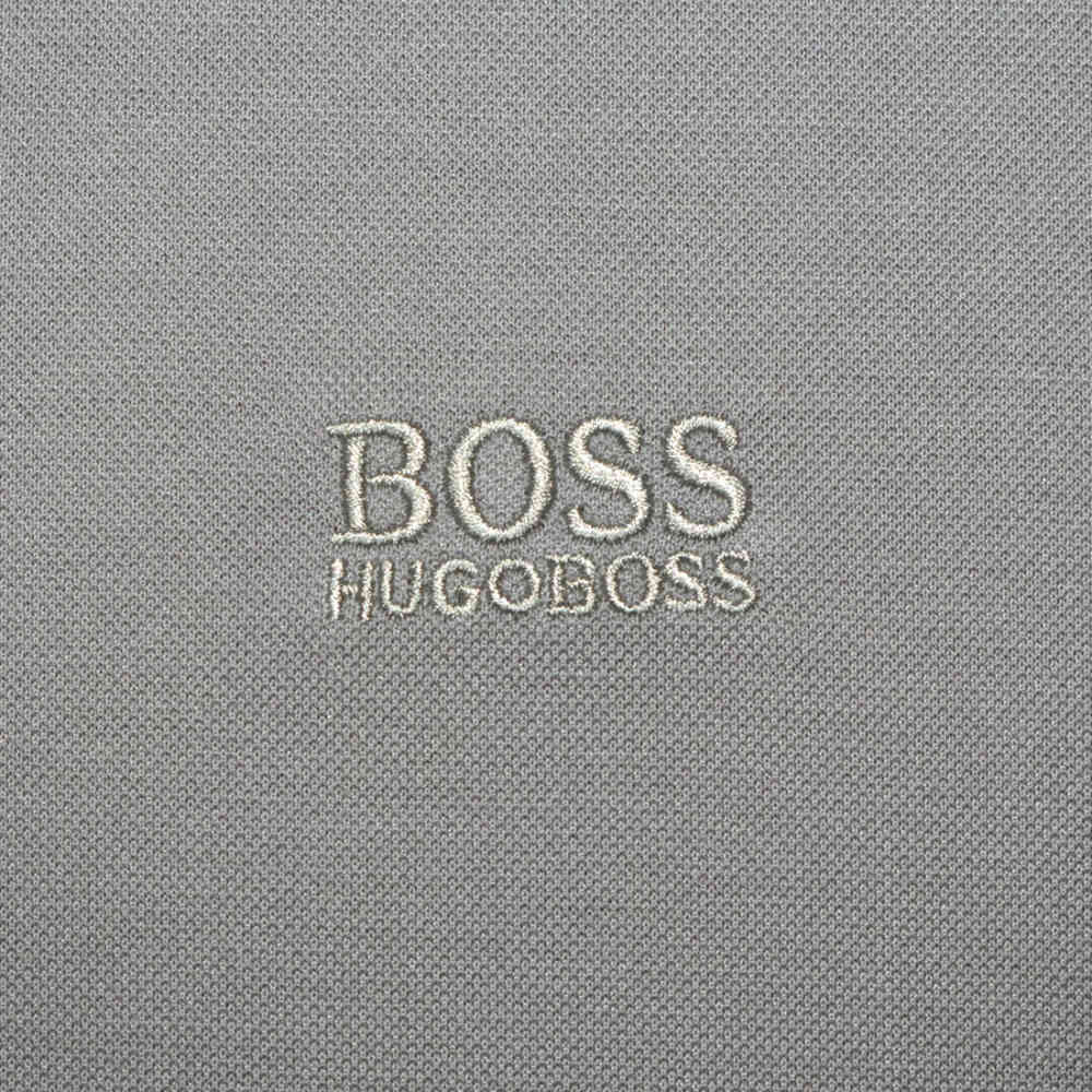 Boss Grey Premium Quality Luxury Polo T-shirt-4