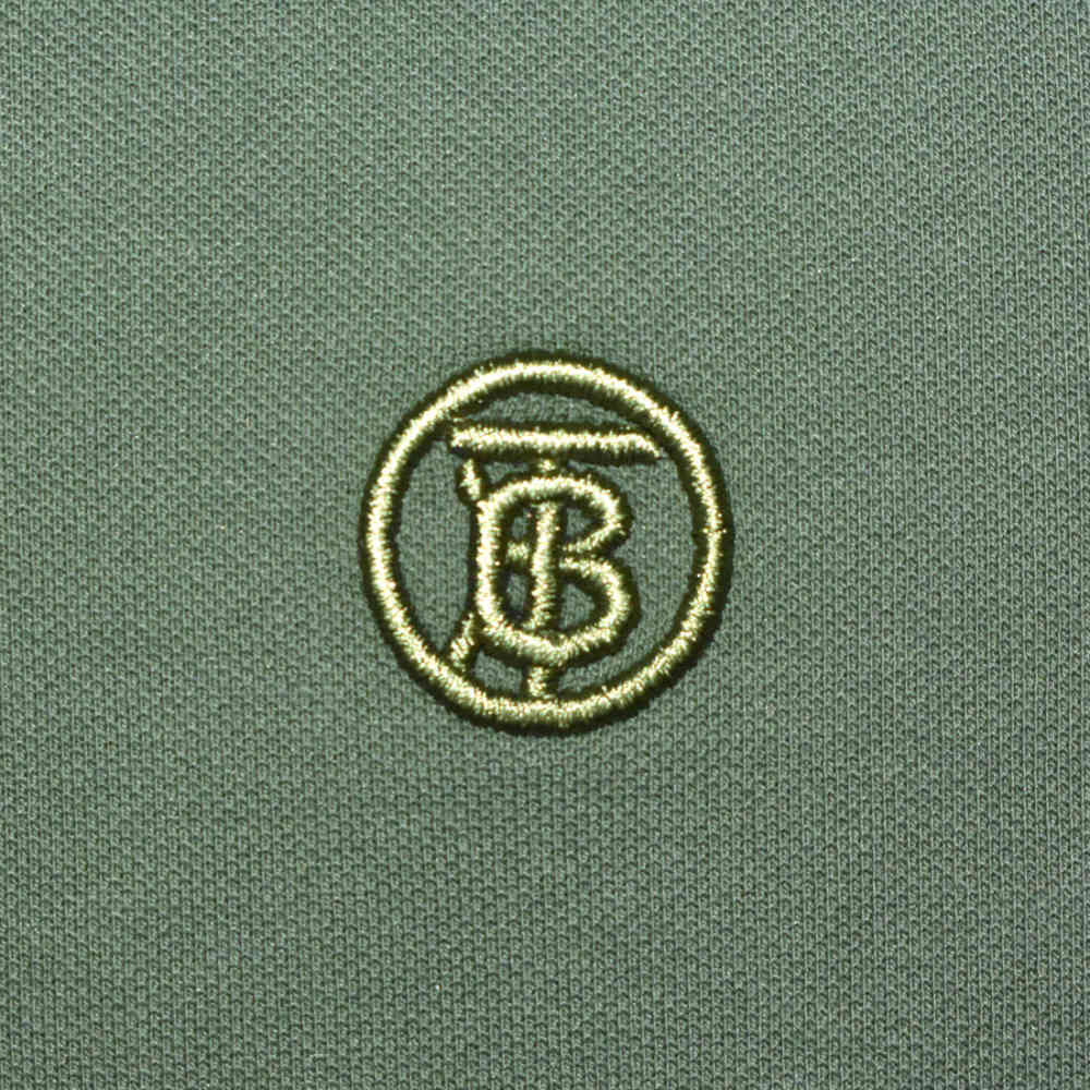 Burberry Green Premium Quality Polo Luxury T-shirt-3