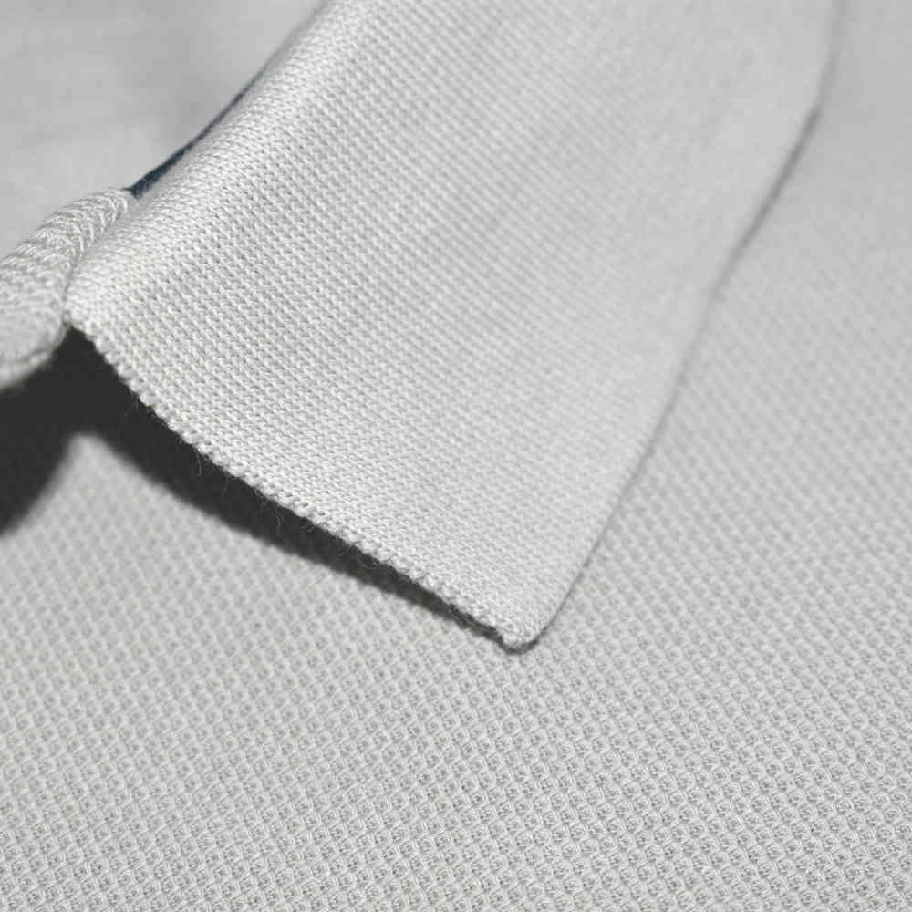 Moncler Logo-patch on Sleeve Grey Premium Polo T-shirt-3