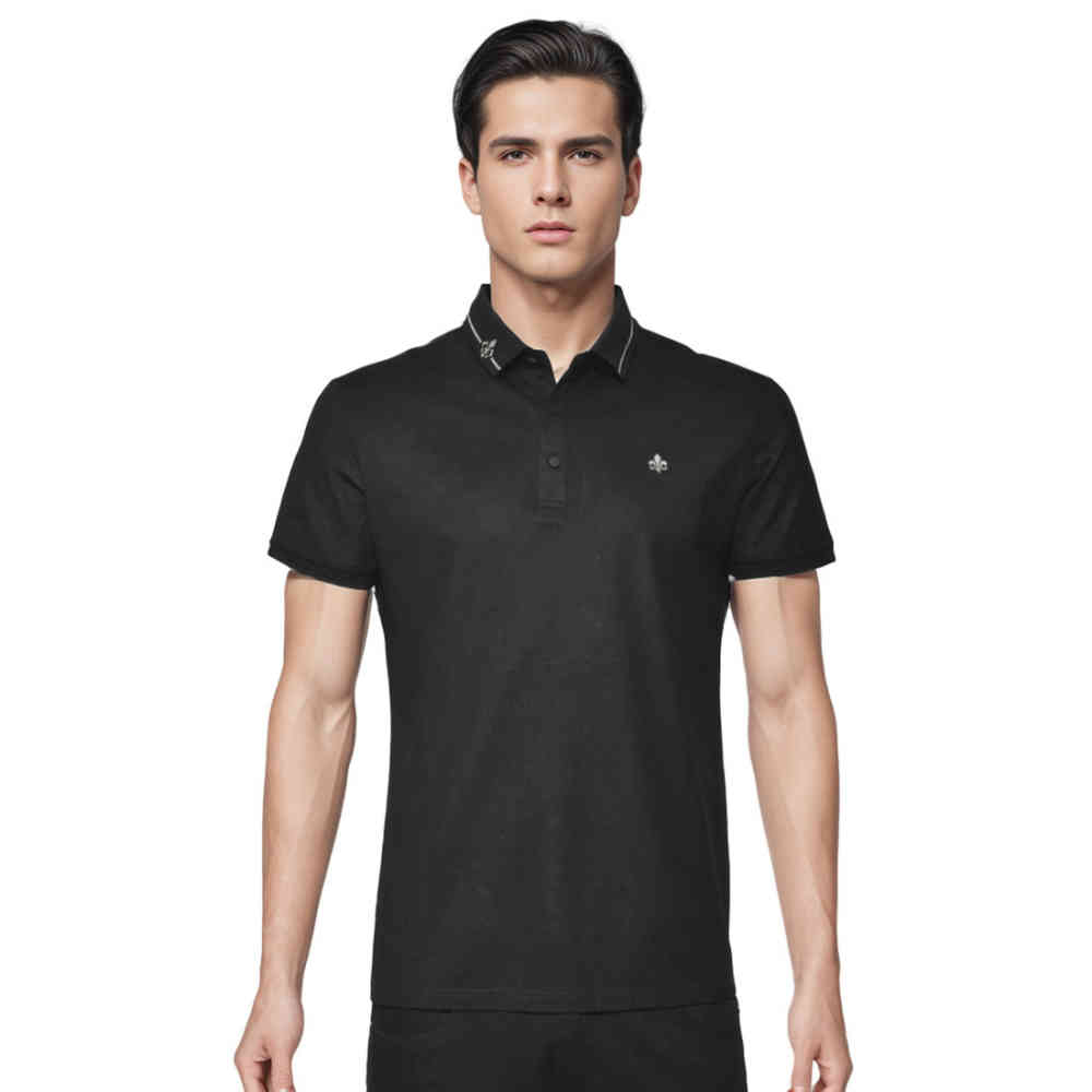 Chrome Hearts Black Embroidered Logo Luxury T-shirt-thumb-0