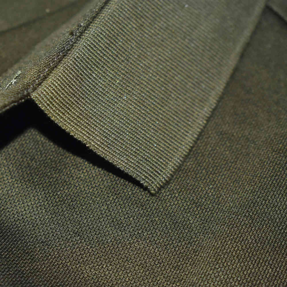 Burberry Dark Green Premium Quality Polo Tees-4