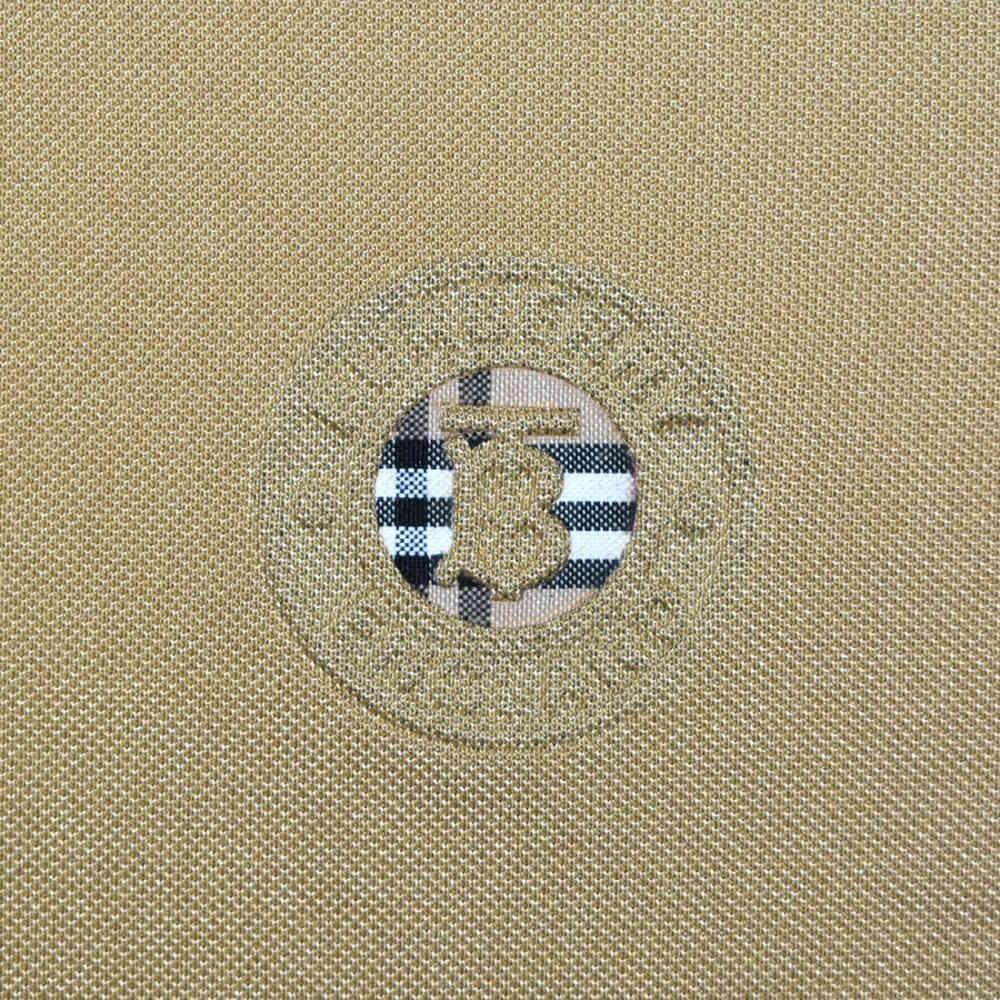 Burberry Brown Premium Quality Polo Tees-thumb-3