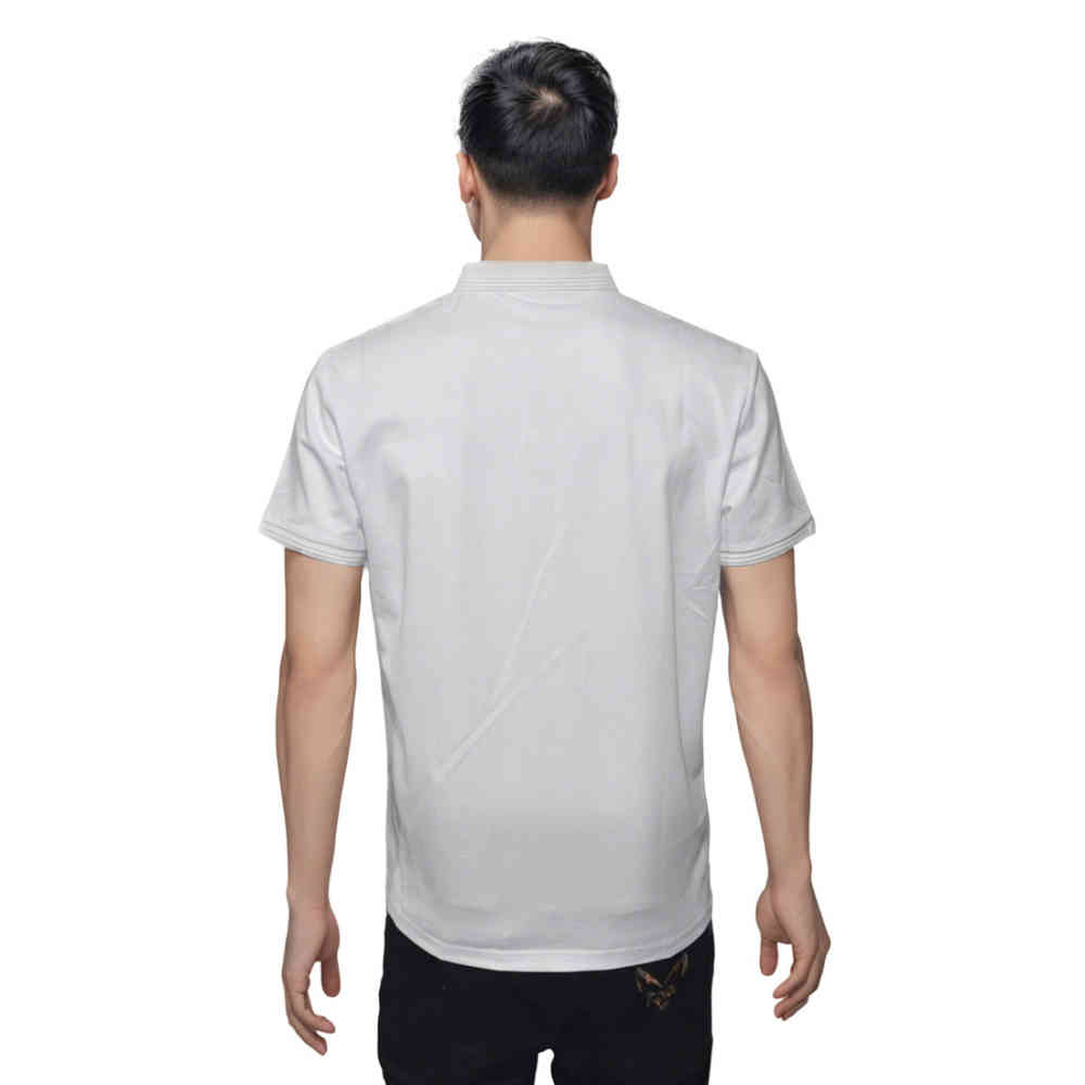 Burberry White premium Quality Polo Tees-1
