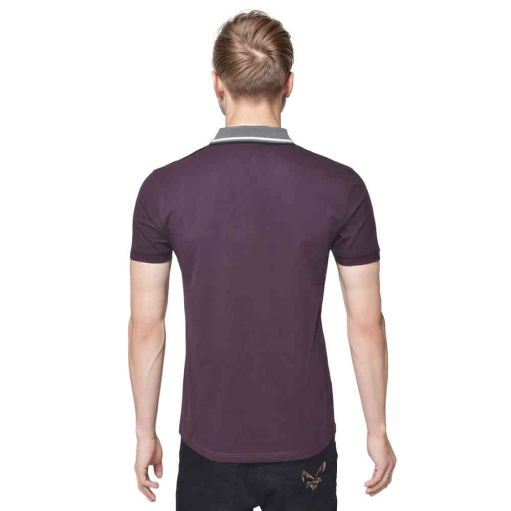 Boss Embossed Logo Dark Purple Premium T-shirt-1