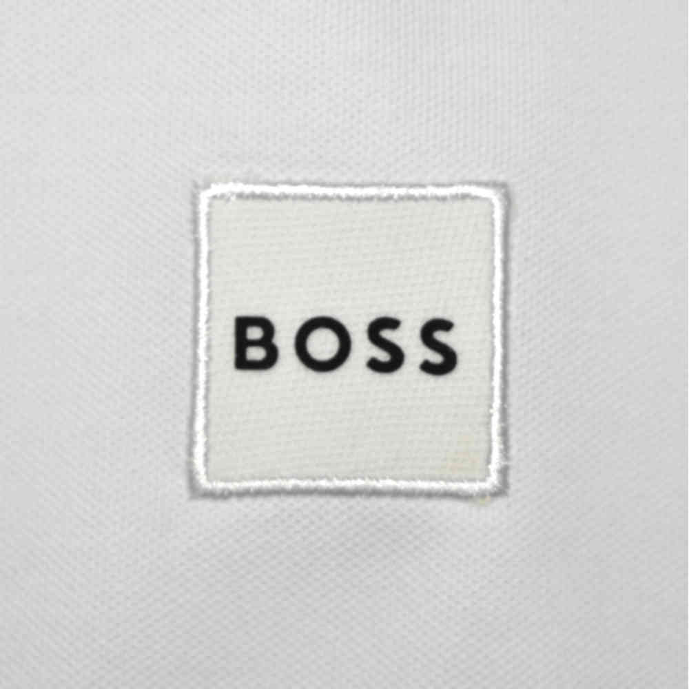 Boss logo Print White Premium Quality Polo T-shirt-3