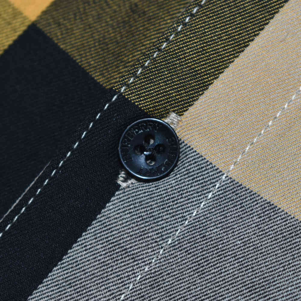 Burberry Yellow Premium Quality Polo Tees-thumb-5