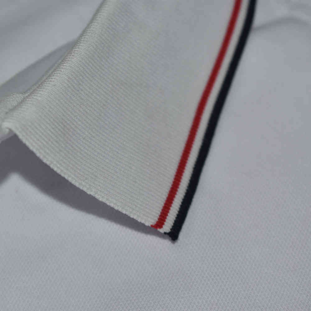 Prada White Premium Quality Polo Tees-thumb-5
