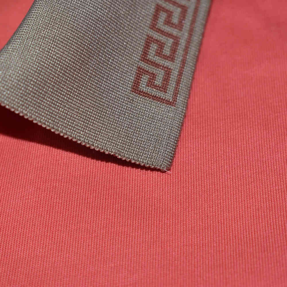 Versace Embossed logo Red Premium Polo T-shirt-4