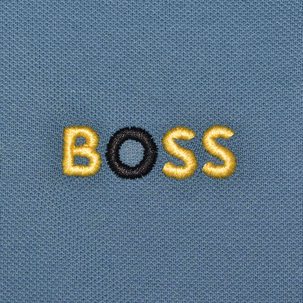 Boss Blue Premium Quality Men's T-shirt-3