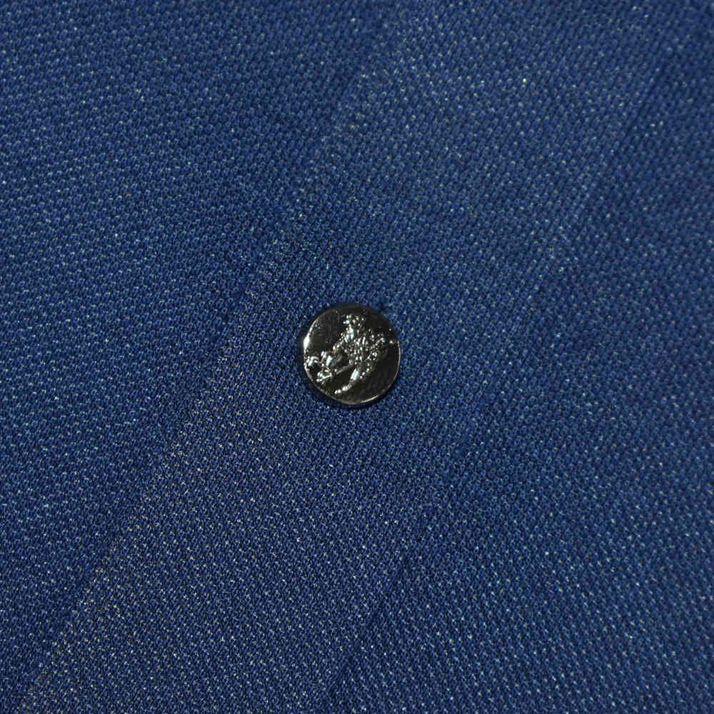 Burberry Blue Premium Quality Polo Tees-4