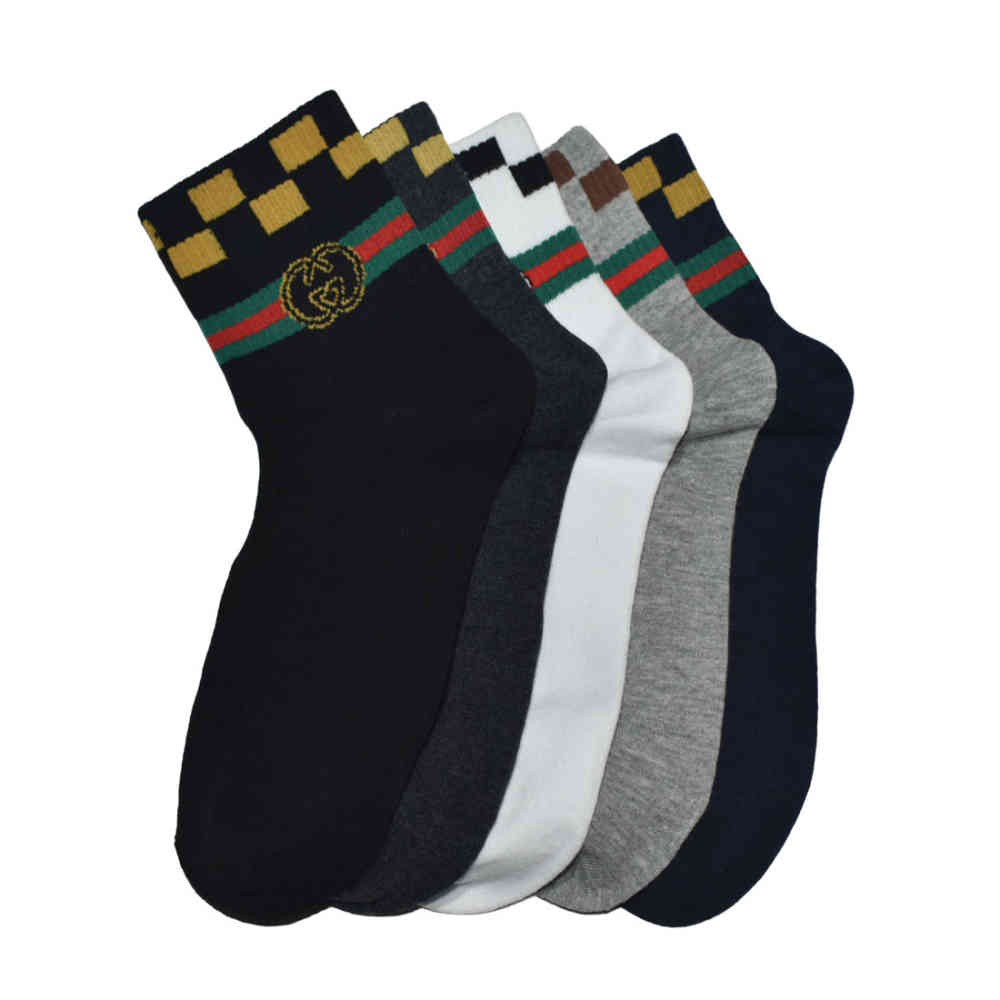 Gucci Low Cut -3 Premium Quality Socks-thumb-1