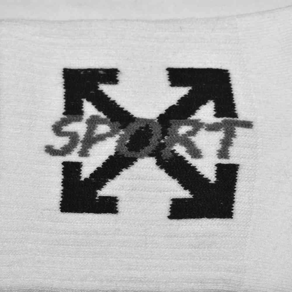 Off White Premium Quality Low Cut Socks - Pack of 5-thumb-2