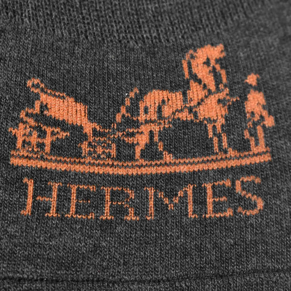 Hermes No Show Premium Quality Socks-thumb-2