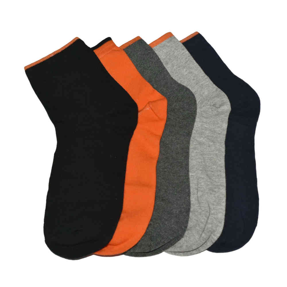 Hermes Embroidered logo Low Cut Premium Socks-thumb-1
