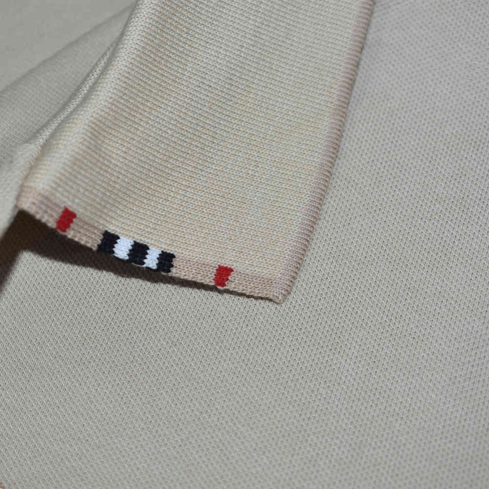 Burberry Brown Premium Quality Polo Tees-5