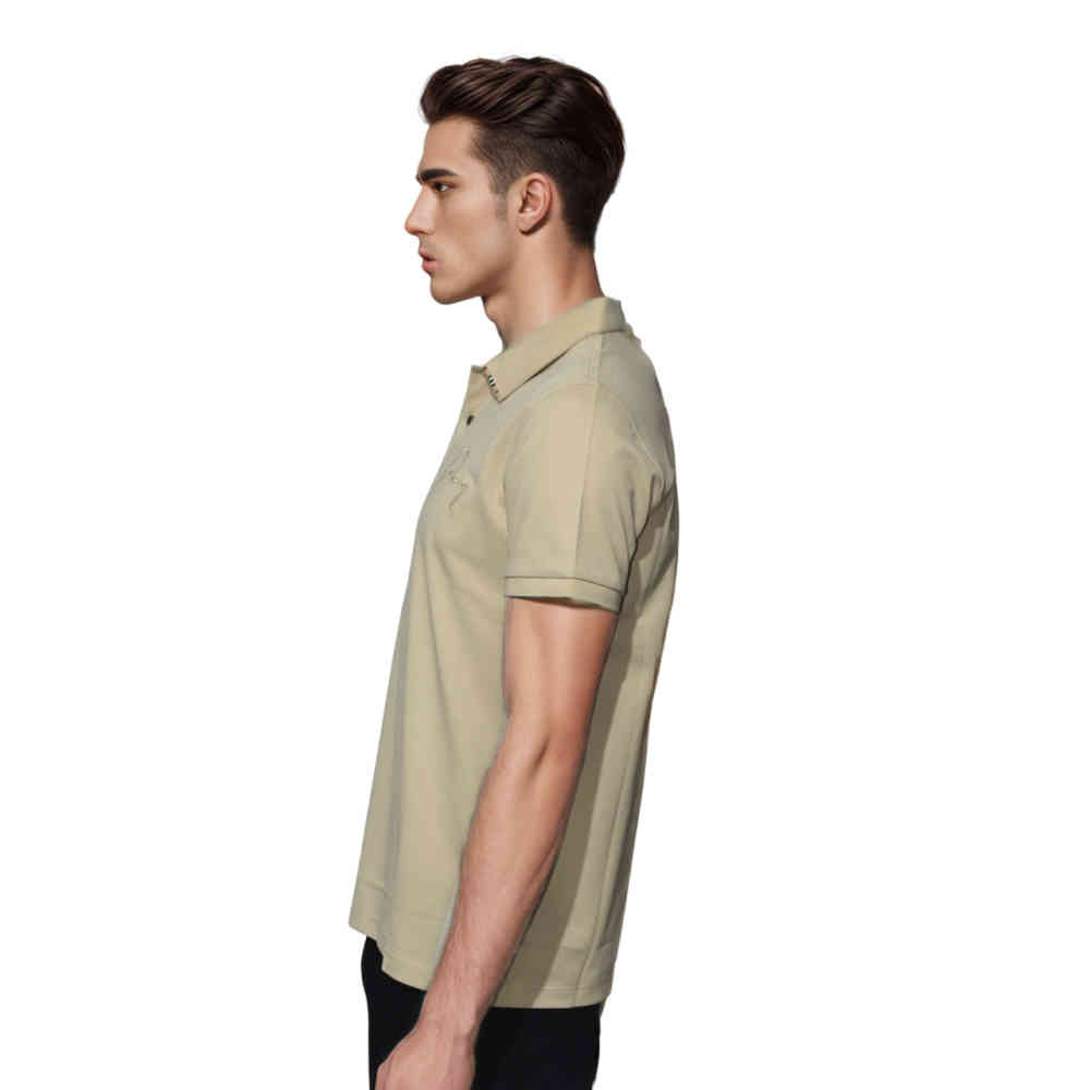 Burberry Brown Premium Quality Polo Tees-2