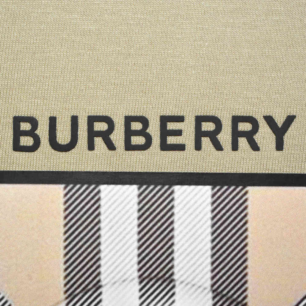 Burberry Teddy Print Brown Women Overized T-shirt-3