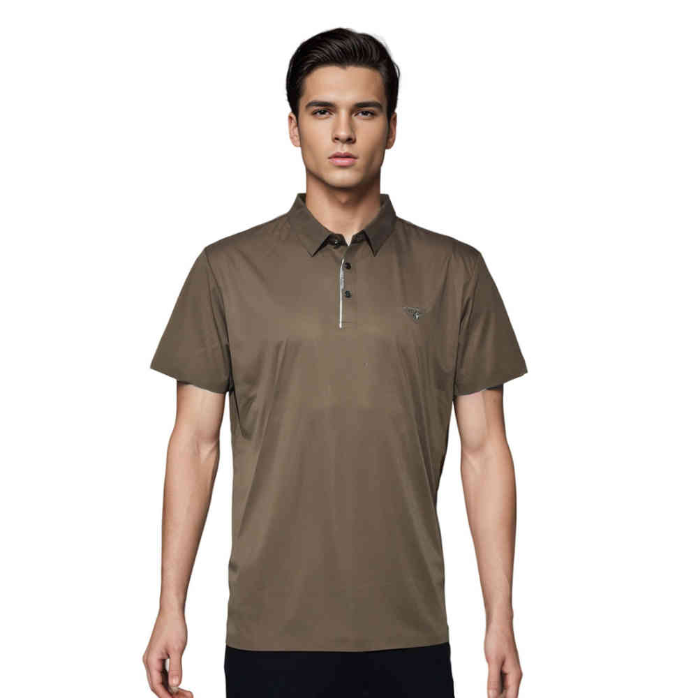 Brown Prada Dark Blue Premium Quality T-shirt