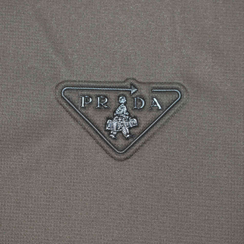 Prada Brown Premium Quality T-shirt-thumb-3