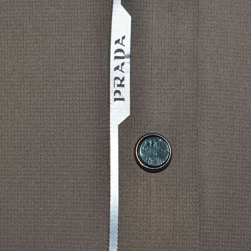 Prada Brown Premium Quality T-shirt-thumb-4