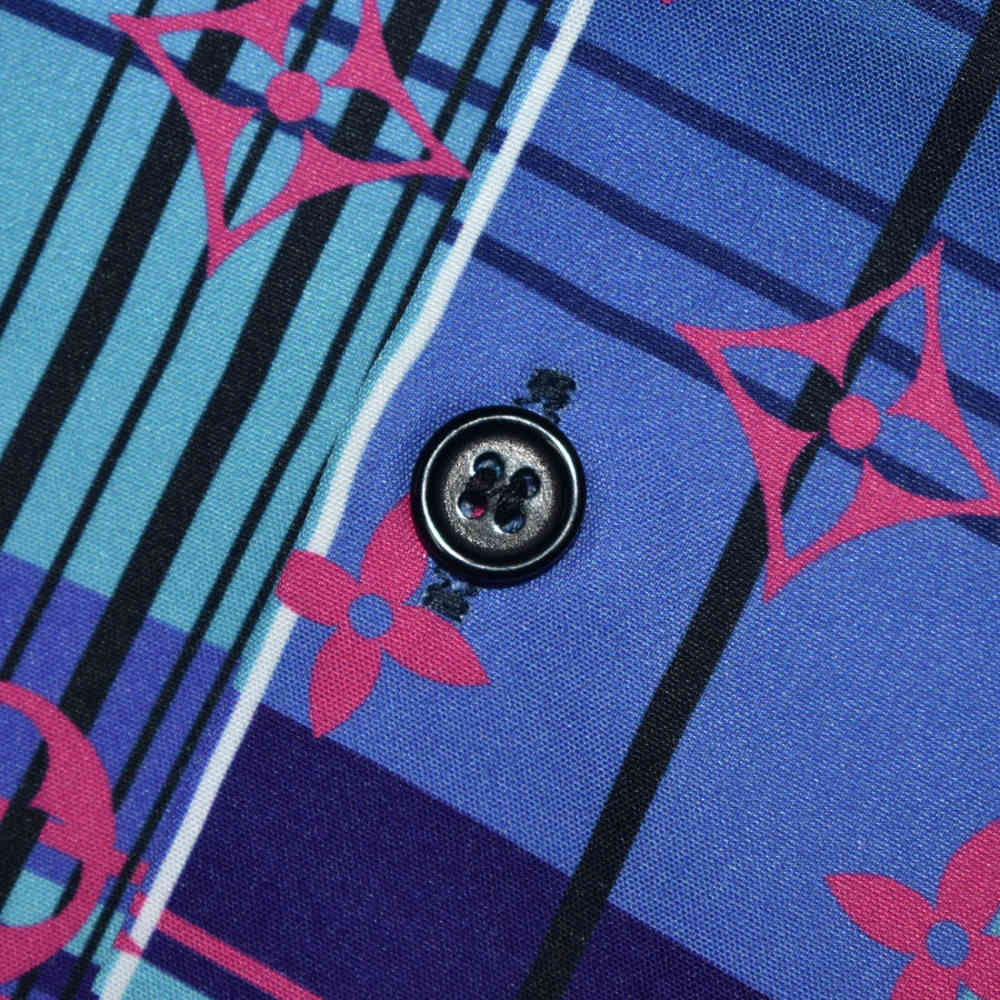 Louis Vuitton Printed Half Sleeve Shirt-thumb-3