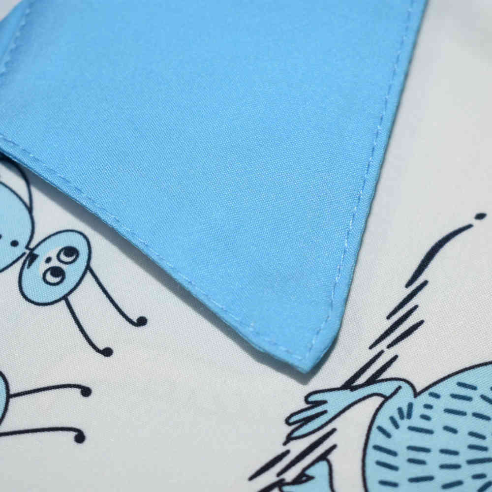 Gucci Sky Blue Premium Quality Shirt-4