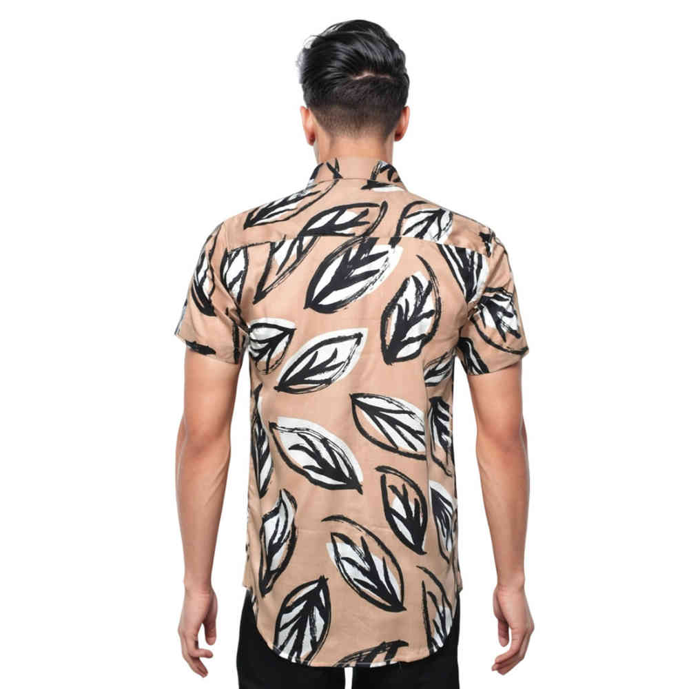 Zara Brown Leaf Premium Quality Shirt-1