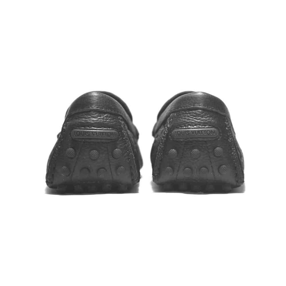 Louis Vuitton Monogram Black Luxury Loafers-4