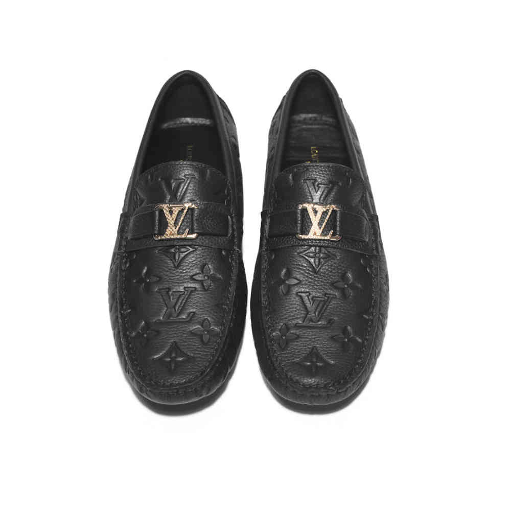Louis Vuitton Monogram Black Luxury Loafers-3