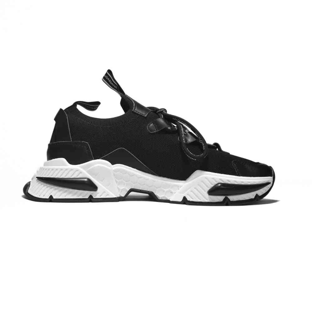 Dolce & Gabbana Black Airmaster Sneakers-thumb-1