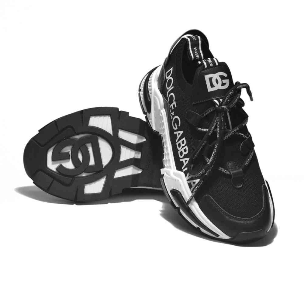 Dolce & Gabbana Black Airmaster Sneakers-thumb-5