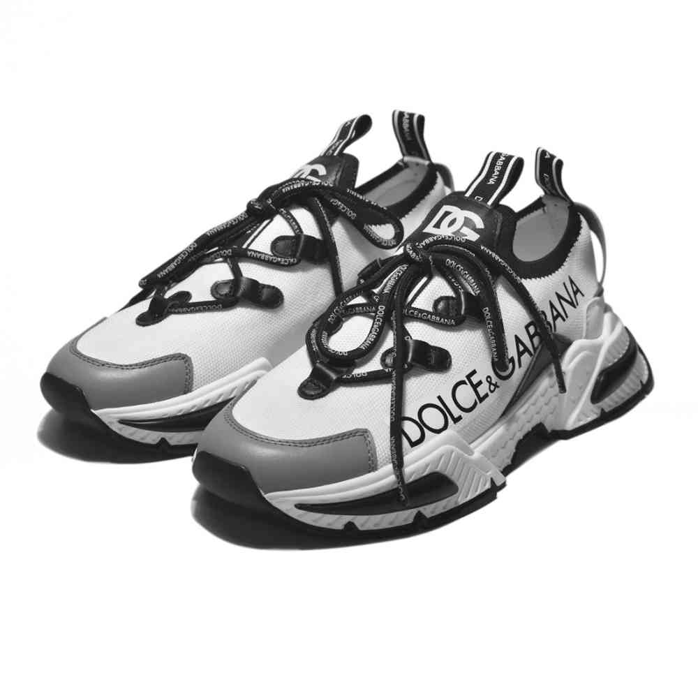 Dolce & Gabbana White & Grey Airmaster Sneakers-2