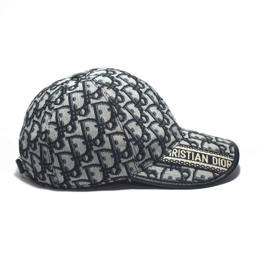 Christian Dior Opaque Black Premium Quality Cap-2