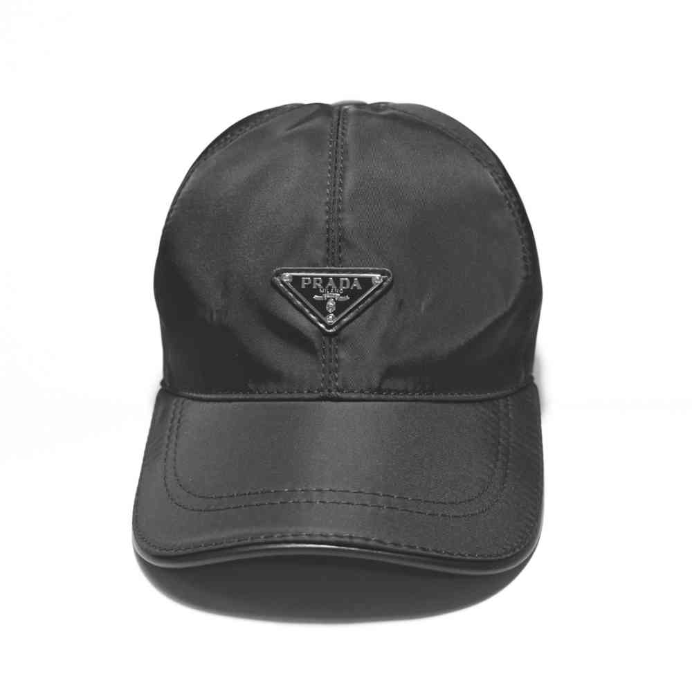 Prada Re-Nylon Black Premium Luxury Cap-1