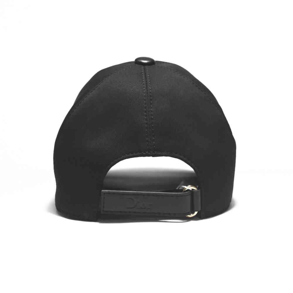 Dior Embroidered Black Premium Quality Cap-4