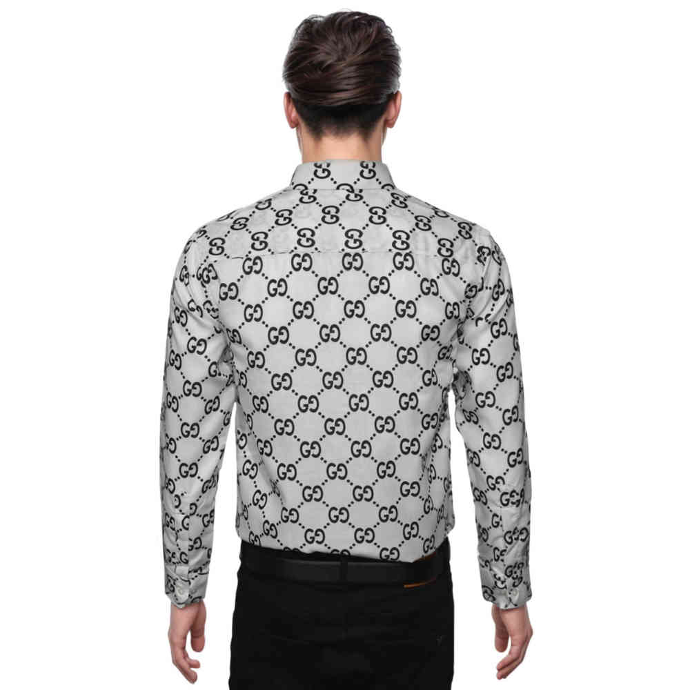 Gucci GG Canvas White Premium Shirt-1