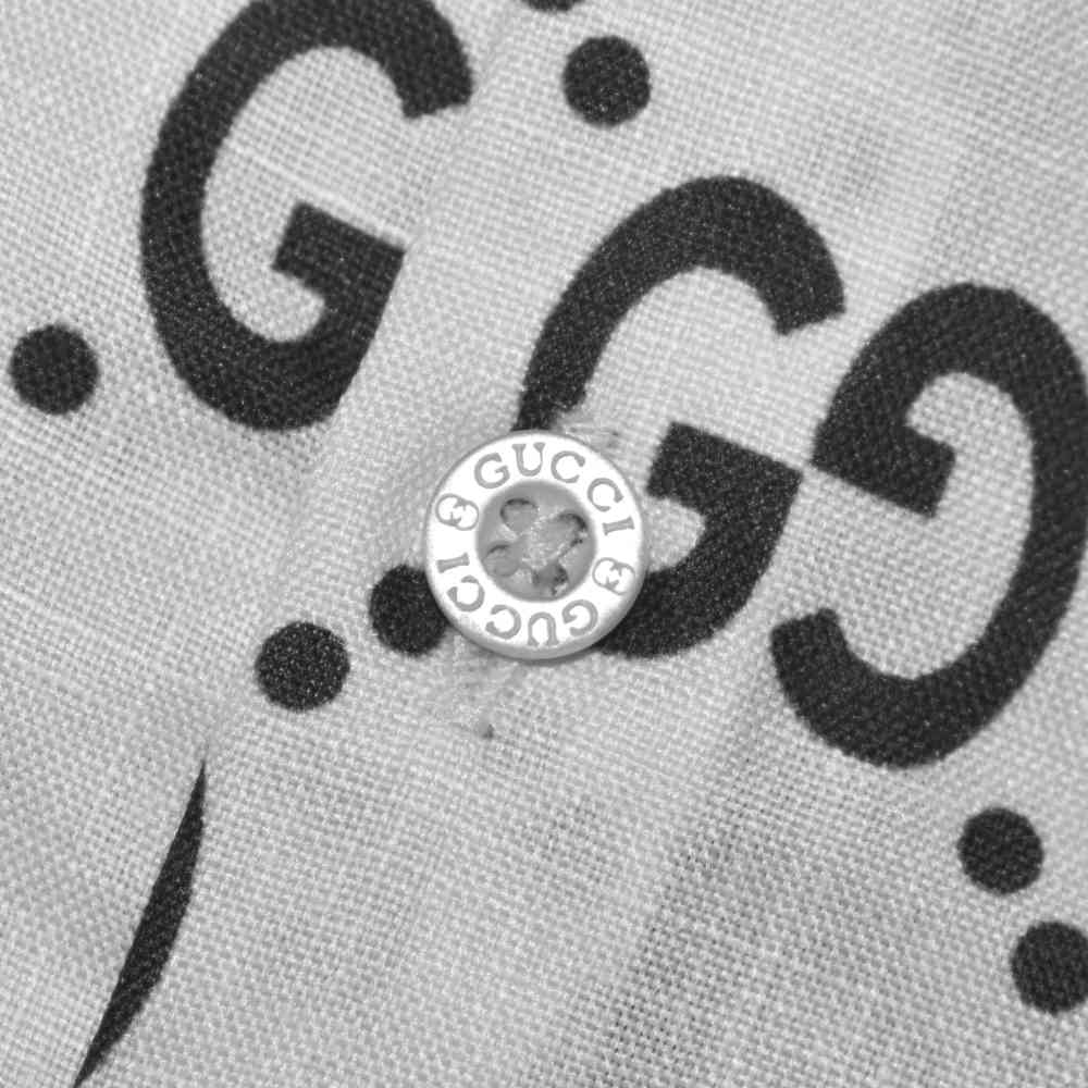 Gucci GG Canvas White Premium Shirt-3