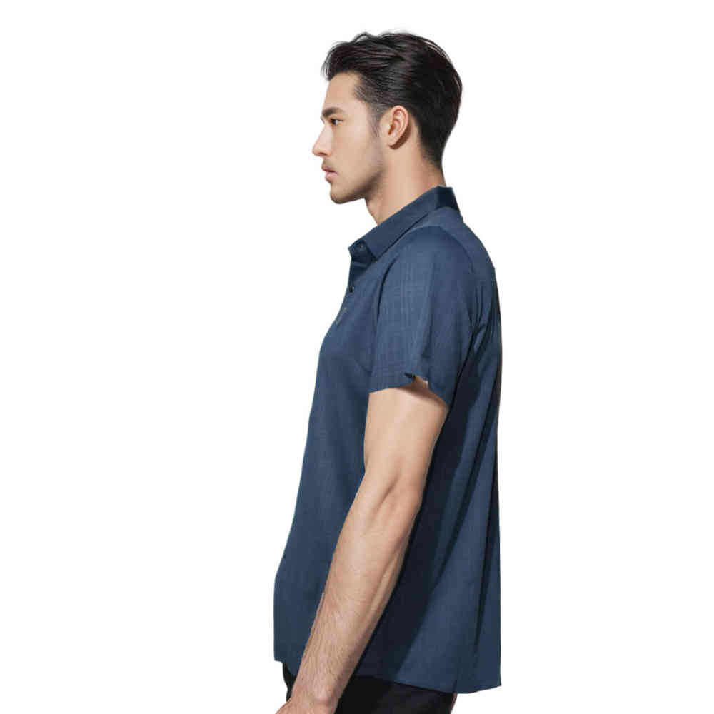 Burberry Blue Premium Quality Polo T-shirt-2
