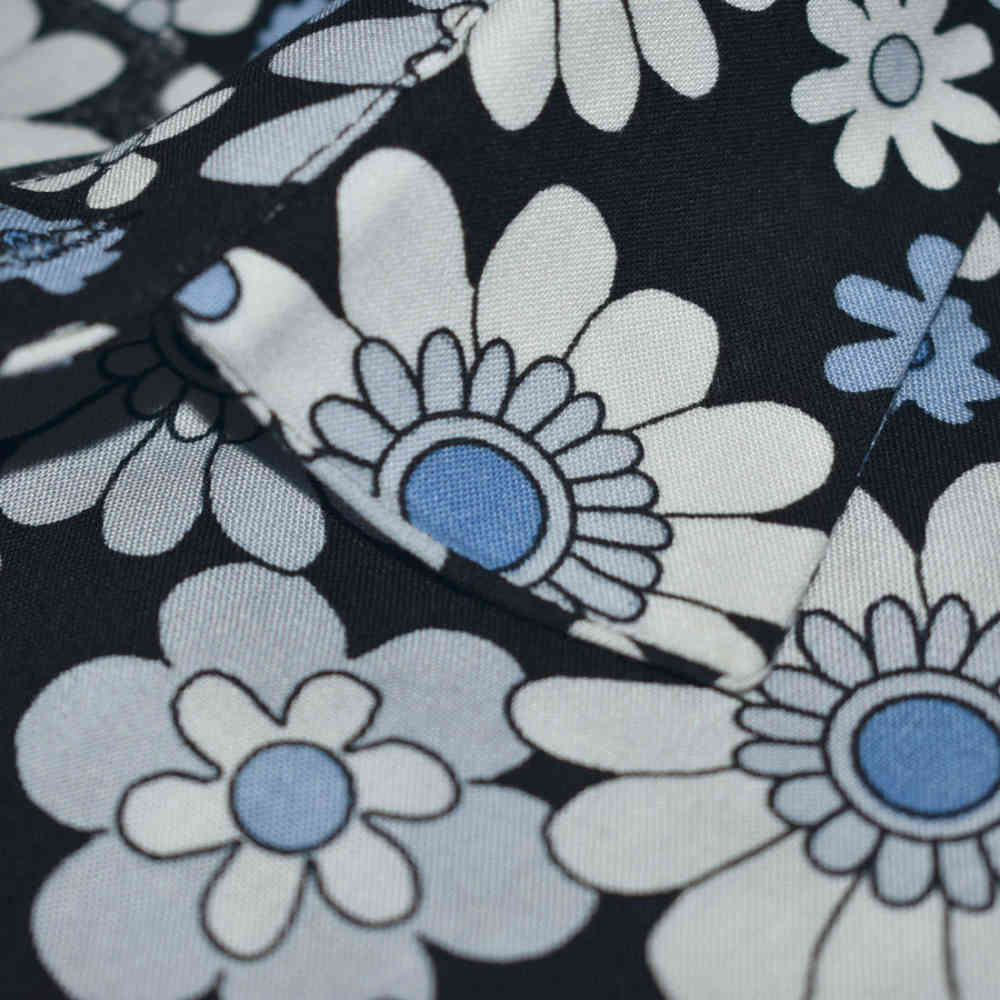 ZARA Flower Print Premium Quality Half Sleeve Shirt-thumb-3