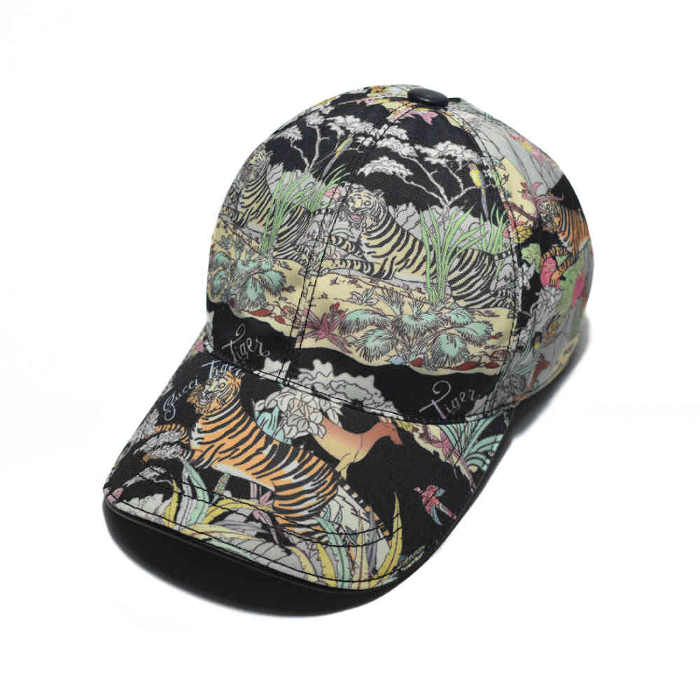 Animal Printed Gucci Animal Printed Brown Premium Quality Cap